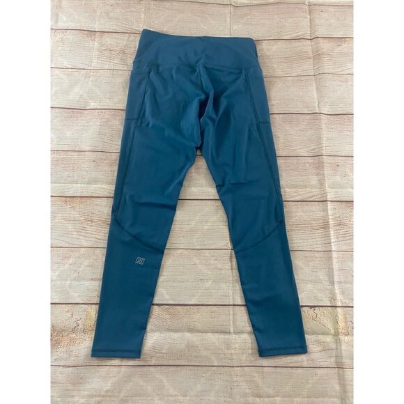 Feed Me Fight Me Women's Blue Athletic Crossfit Leggings - Large - Picture 11 of 12